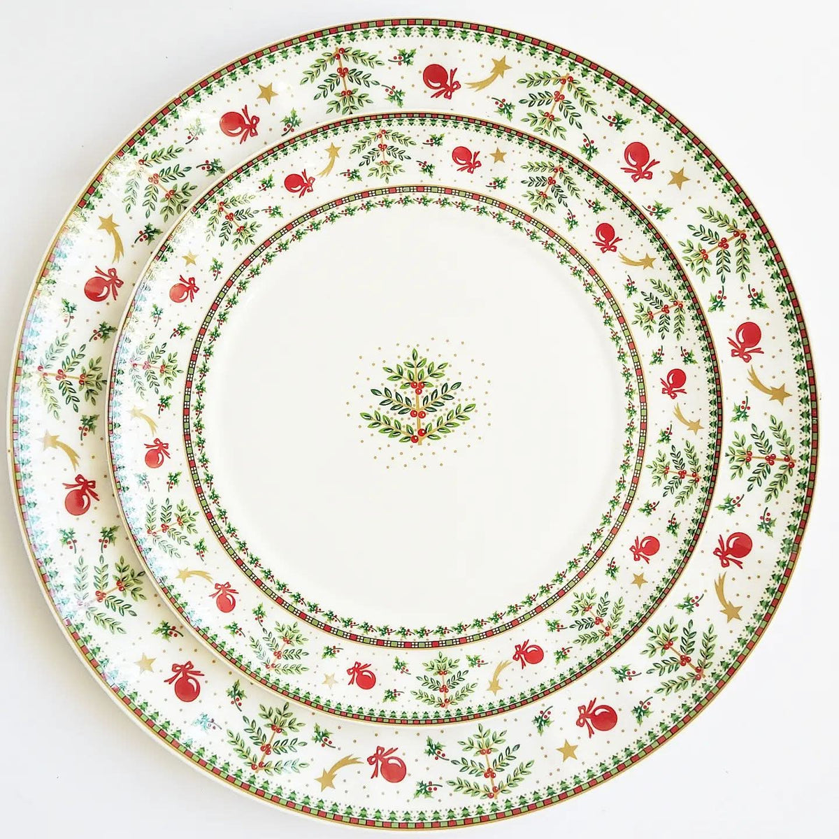 Grátis - Prato de Porcelana Natalino